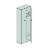 Contenitore guardaroba con ante Dimensioni (LxPxH)90x45x251
