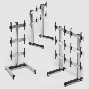 Carrello videowall 2x3