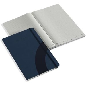 blocco note  A4 colore blu DabliuPen+
