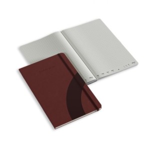 blocco note  A4 colore rosso DabliuPen+