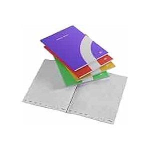 Blocco di n. 5  quaderni a righi numerati da 6 a 10 DabliuPen+