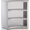 Libreria angolare bifacciale 45” in nobilitato