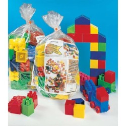 30 MATTONI "MIX" in sacchetto di plastica