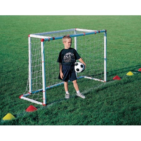 PORTA CALCIO "DELUXE" con rete 110x170cm