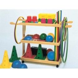 KIT PER PALESTRA COMPLETO DI CARRELLO