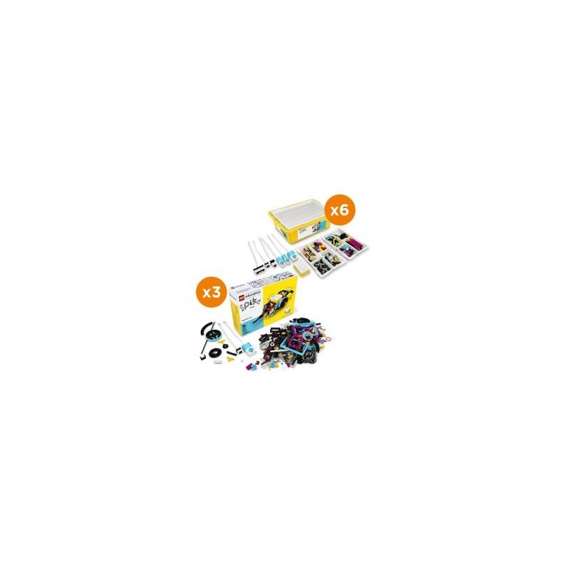 LEGO Education SPIKE Prime - Set plus per 12 studenti – FORMAZIONE INCLUSA LEGO Education SPIKE Prime - Set plus per 12 studenti – FORMAZIONE INCLUSA