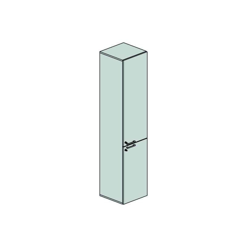 Contenitore con anta bassa e media Dimensioni (LxPxH)45x35x210 DX Contenitore con anta bassa e media Dimensioni (LxPxH)45x35x210 DX