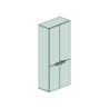 Contenitore con ante basse e medie Dimensioni (LxPxH)90x35x210