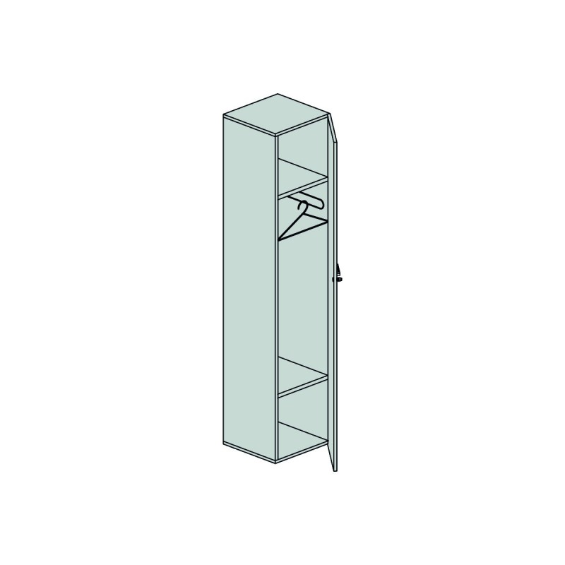 Contenitore guardaroba con anta Dimensioni (LxPxH)45x45x210 SX Contenitore guardaroba con anta Dimensioni (LxPxH)45x45x210 SX