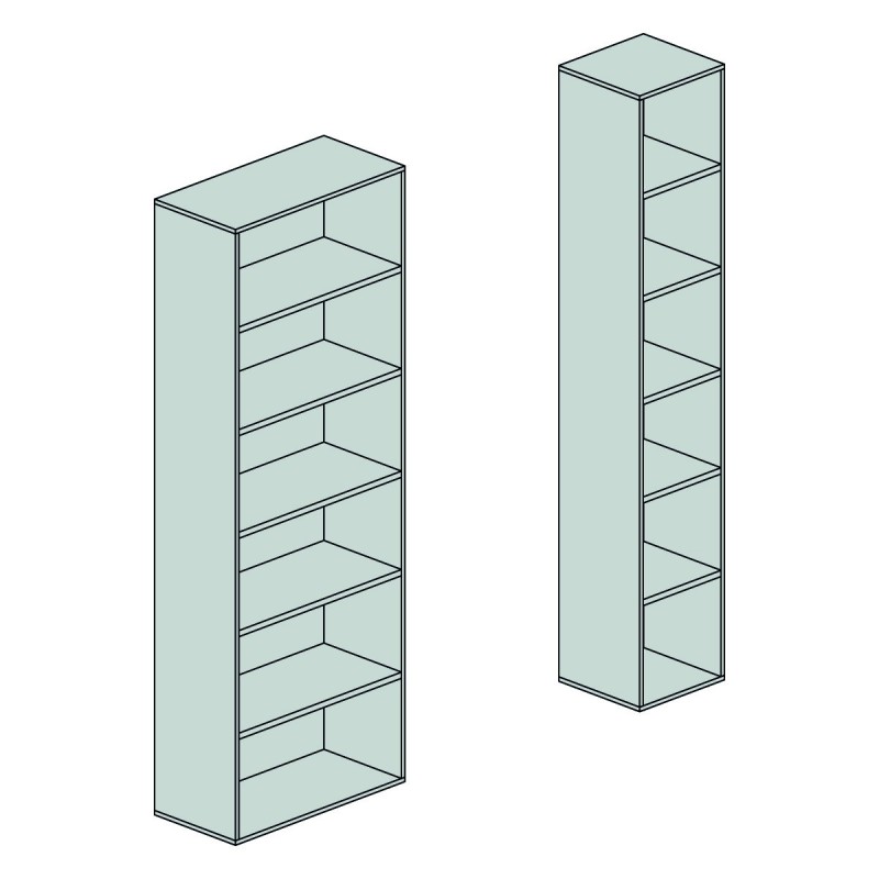 Contenitore a giorno Dimensioni (LxPxH)45x43x251 Contenitore a giorno Dimensioni (LxPxH)45x43x251