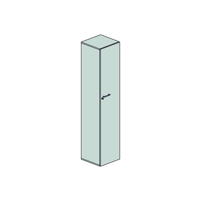 Contenitore con anta Dimensioni (LxPxH)45x45x210 DX Contenitore con anta Dimensioni (LxPxH)45x45x210 DX