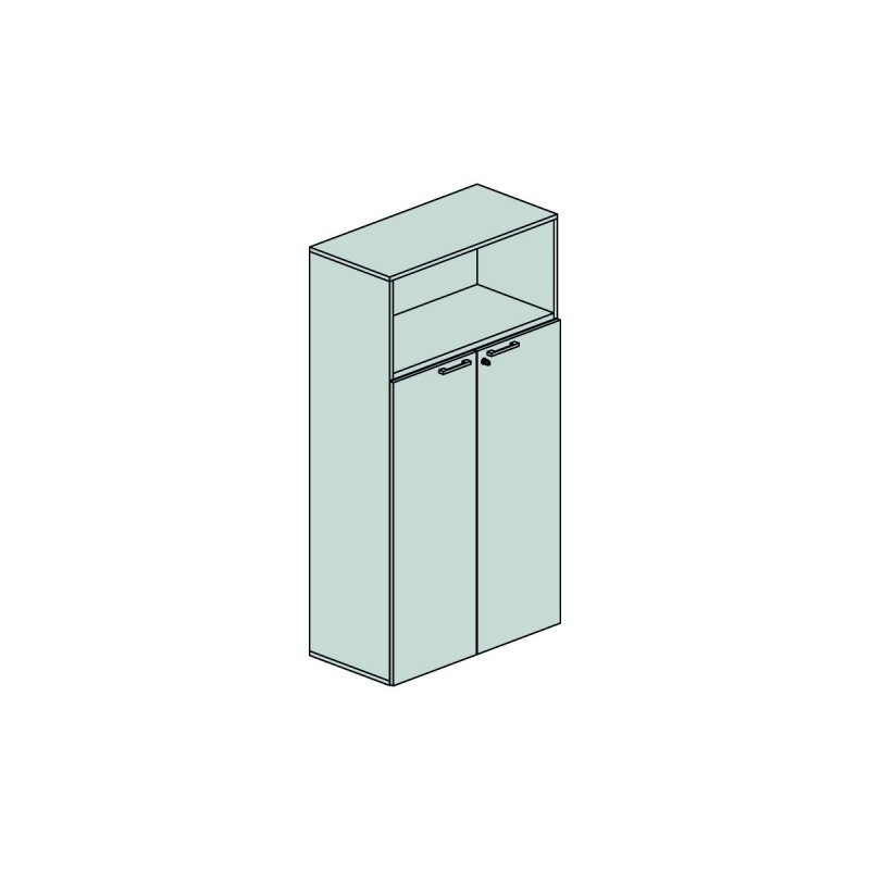 Contenitore con ante e scomparto Dimensioni (LxPxH)90x45x168 Contenitore con ante e scomparto Dimensioni (LxPxH)90x45x168
