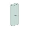 Contenitore con ante Dimensioni (LxPxH)90x45x251